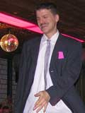 Volker Gentner zeigt rosa Mode