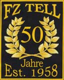 Goldstadt-Fanfarenzug bei den Jubilumsfeierlichkeiten des Fanfarenzug Tell in Ravensburg