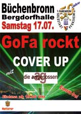 GoFa Rockt zum Jubiläum mit Cover Up