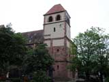 die Pforzheimer Schlosskirche - l'glise de la chteau de Pforzheim