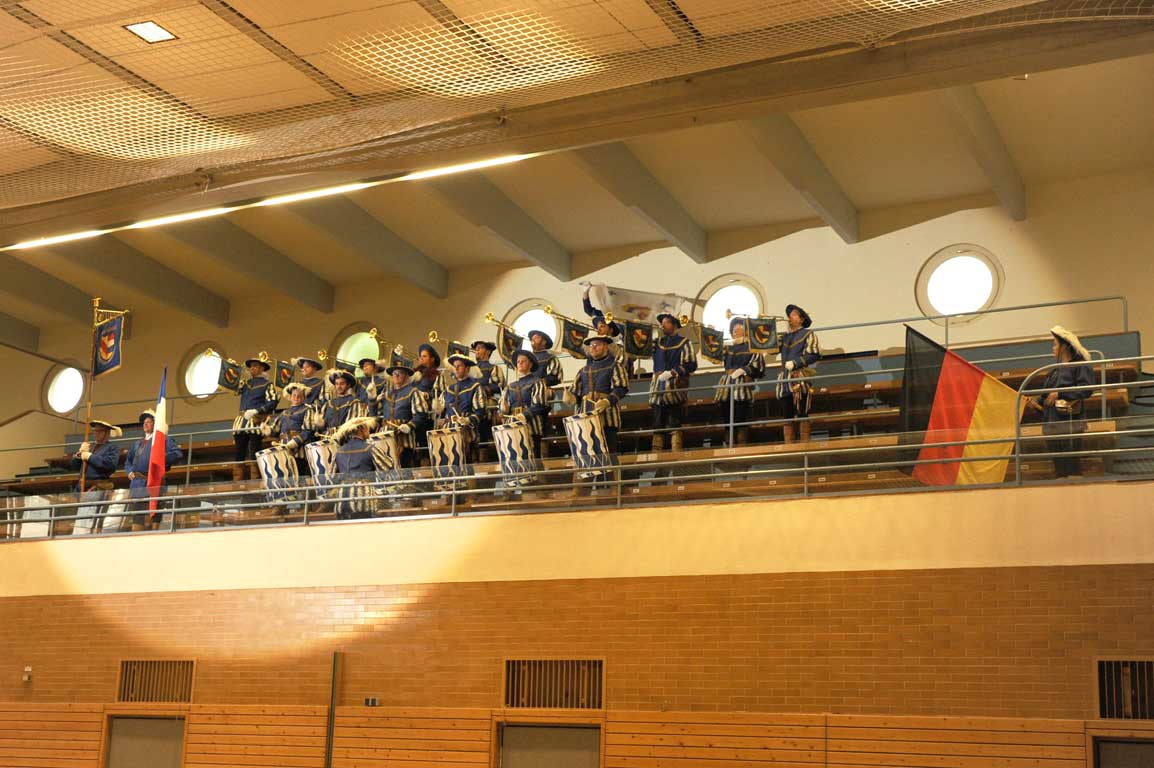 Konzert des Goldstadt-Fanfarenzug in der Jahnhalle