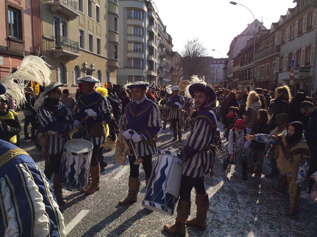 Karnevalsumzug in Strasbourg 2016