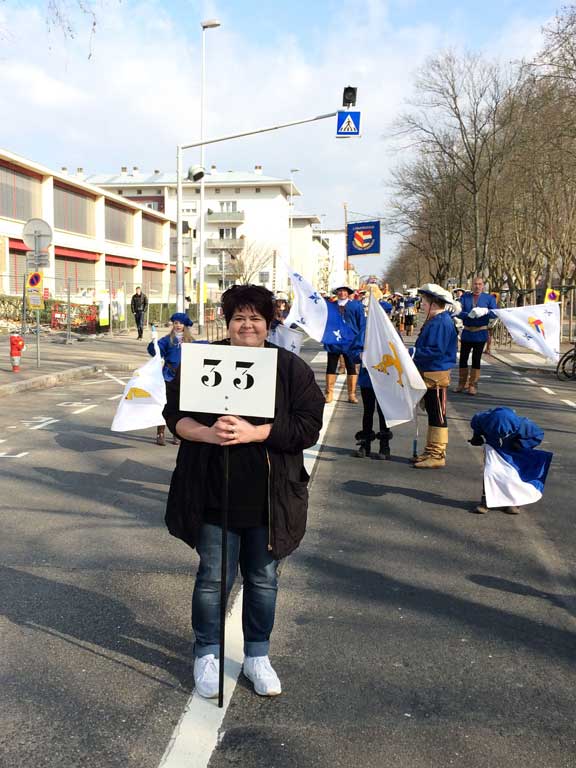 Karnevalsumzug in Strasbourg 2016